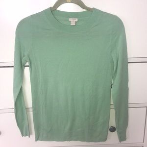 Green J Crew Sweater